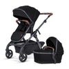 Silver Cross Wave 3 Single-to-Double Stroller in Licorice