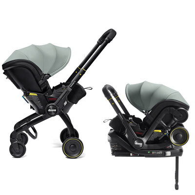 Doona™ X Infant Car Seat & Stroller + Latch Base in Dusty Sage