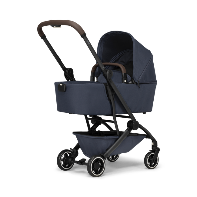 Joolz Aer+ Bassinet in Navy Blue on stroller