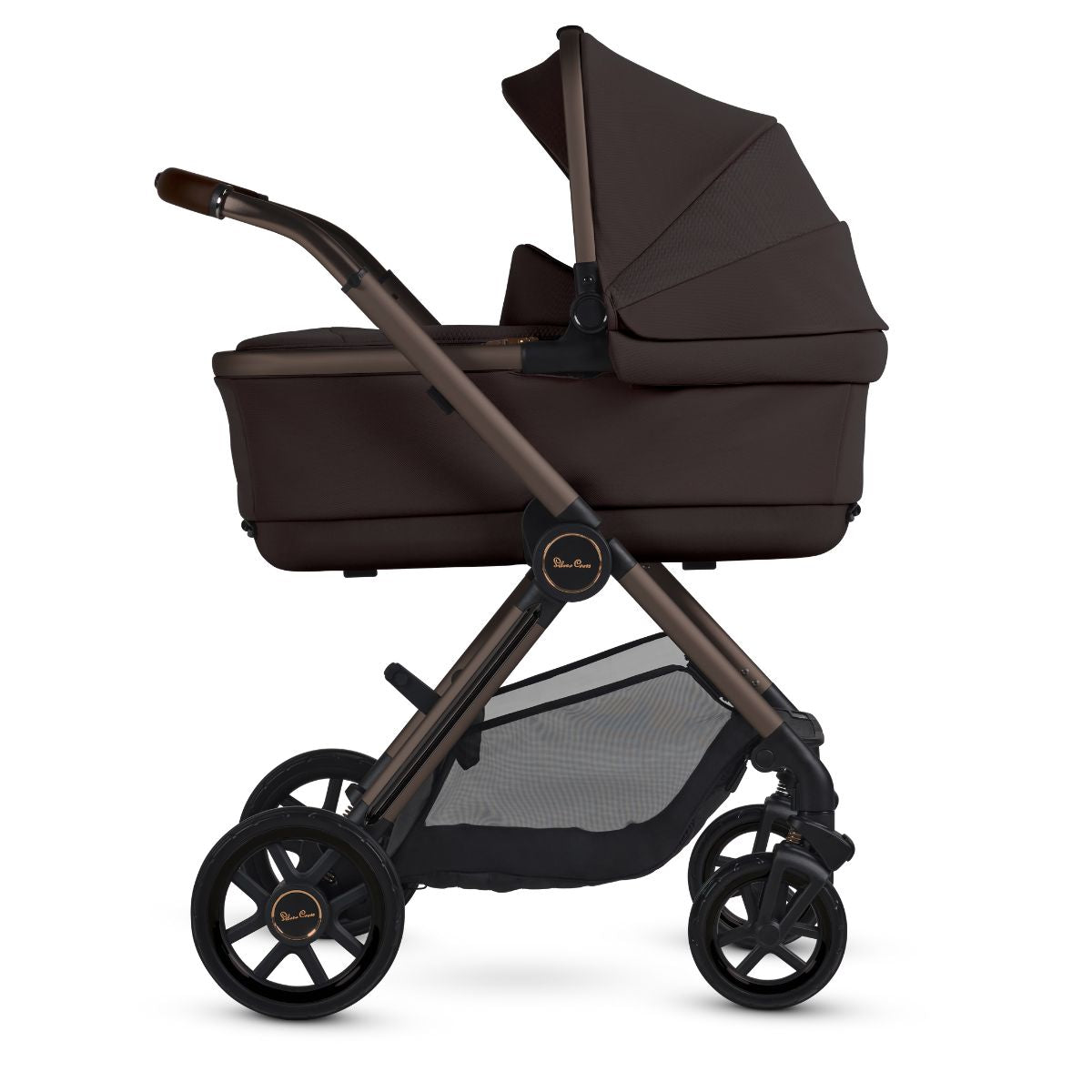Silver Cross Reef 2 Stroller + Bassinet Bundle 2025 Edition in Ganache