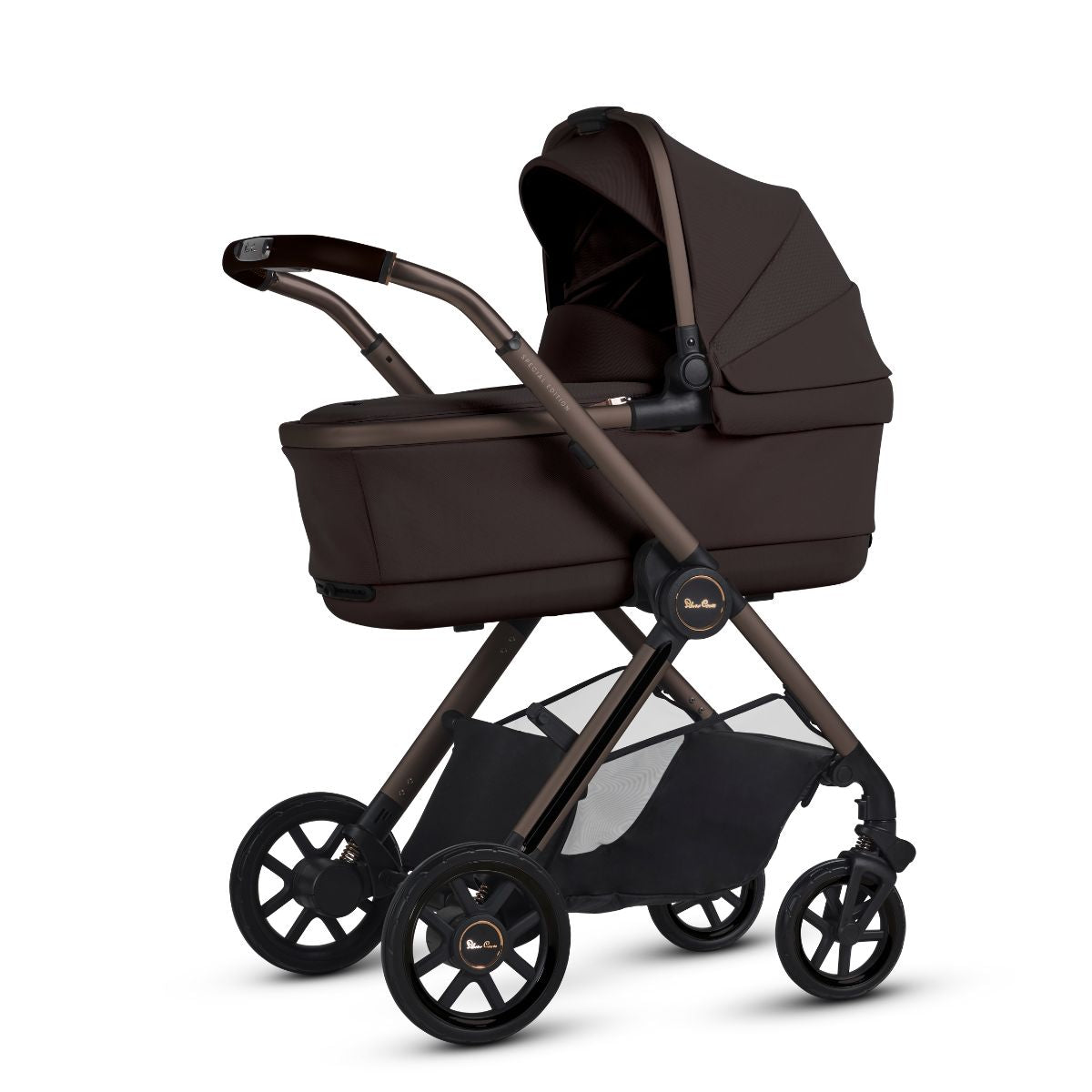 Silver Cross Reef 2 Stroller + Bassinet Bundle 2025 Edition in Ganache