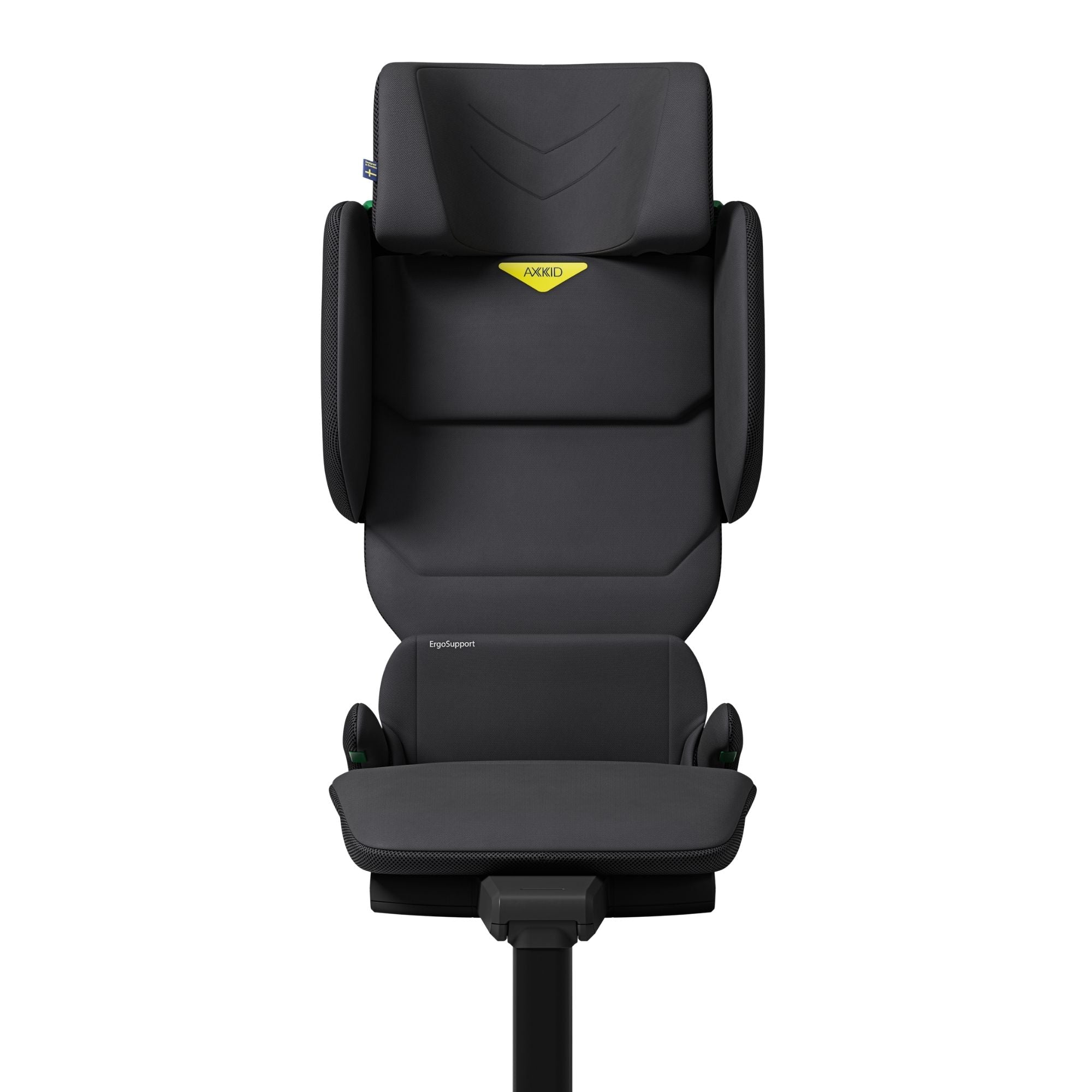 AXKID Up High Back Booster Seat in Coastal Storm Black