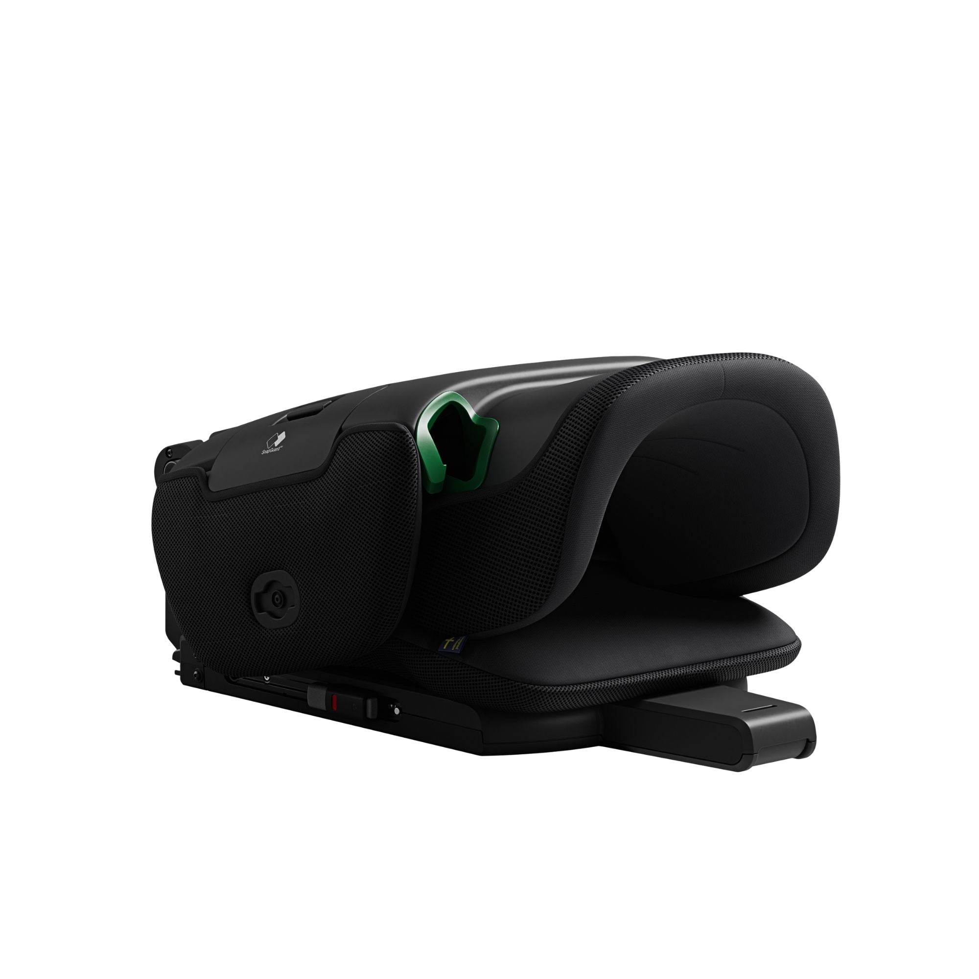 AXKID Up High Back Booster Seat in Coastal Storm Black