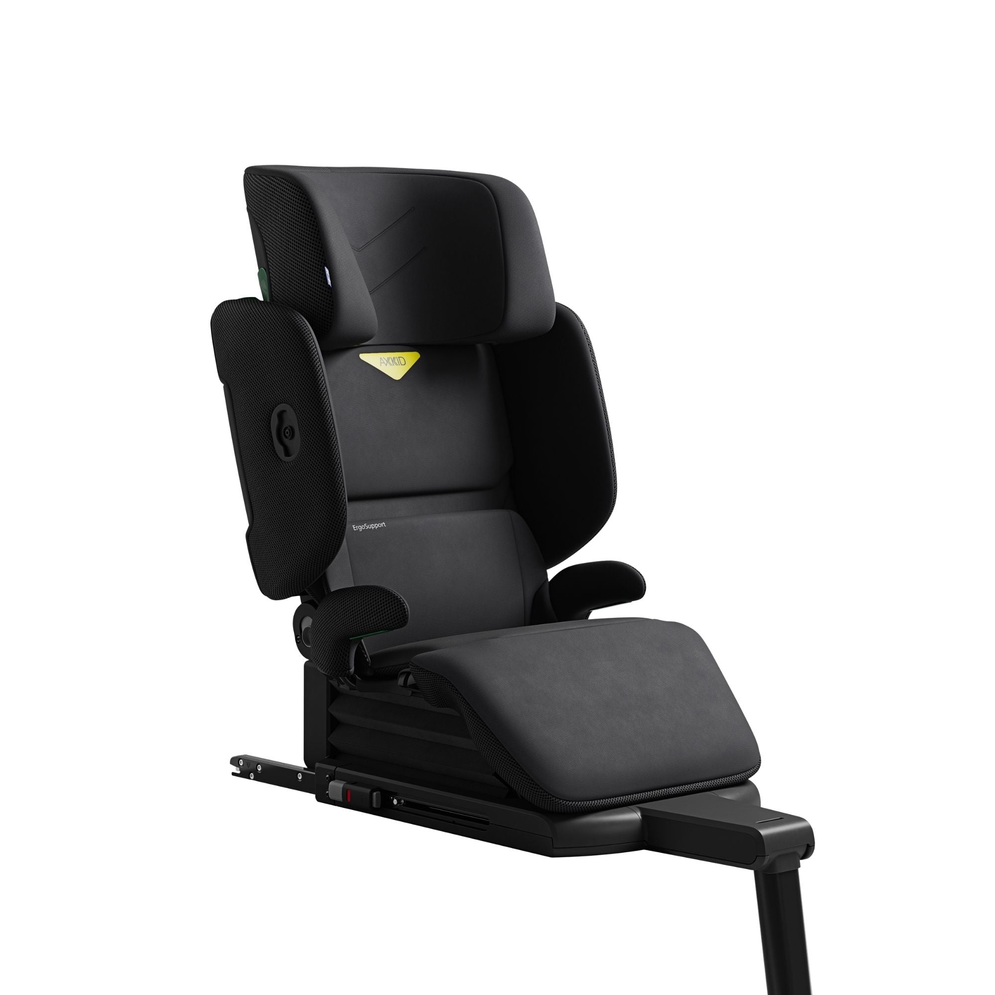 AXKID Up High Back Booster Seat in Coastal Storm Black