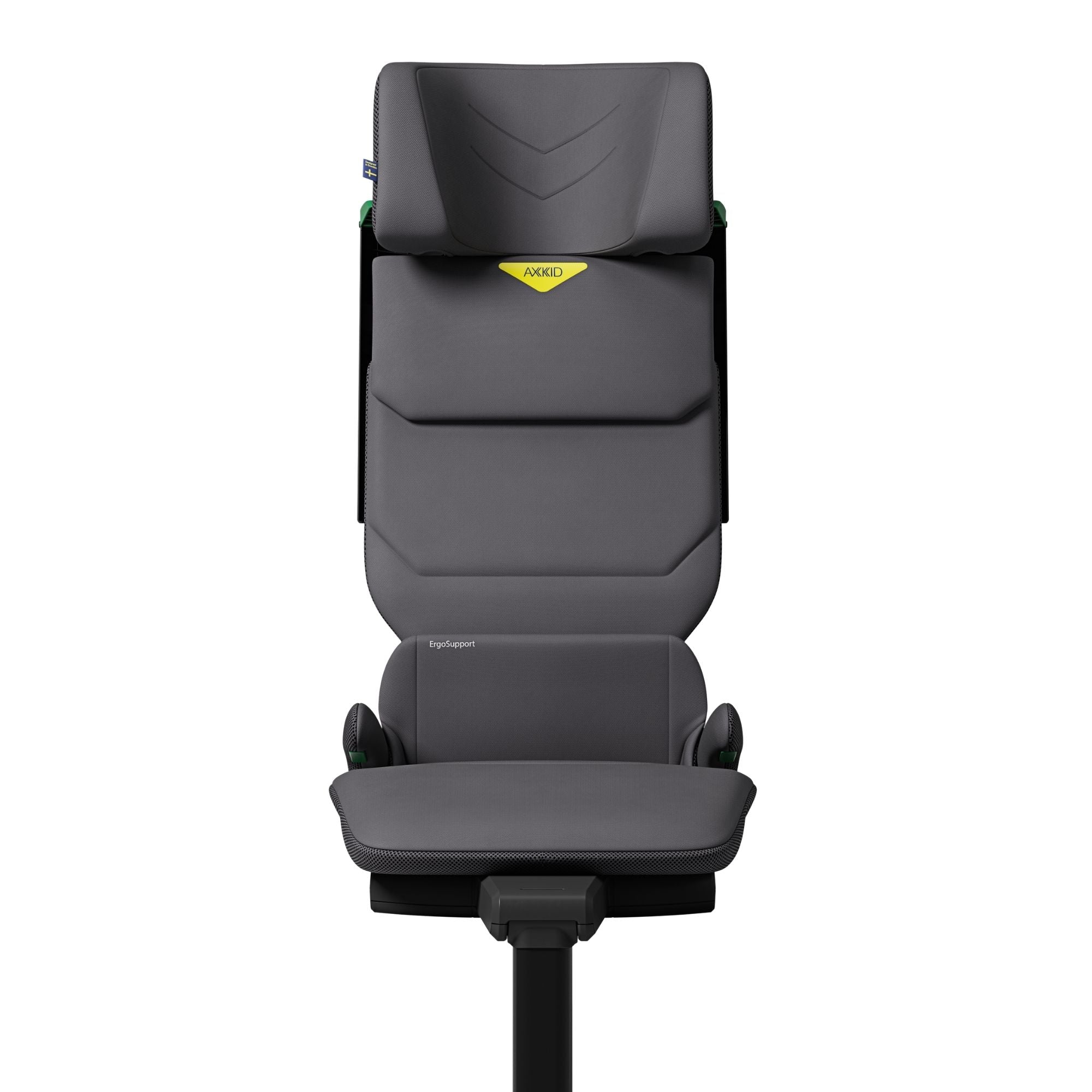 AXKID Up High Back Booster Seat in Arctic Mist Grey