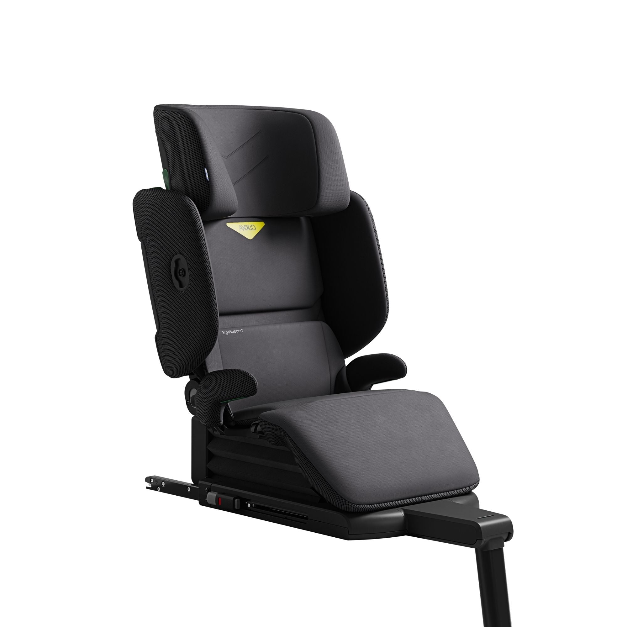 AXKID Up High Back Booster Seat in Arctic Mist Grey