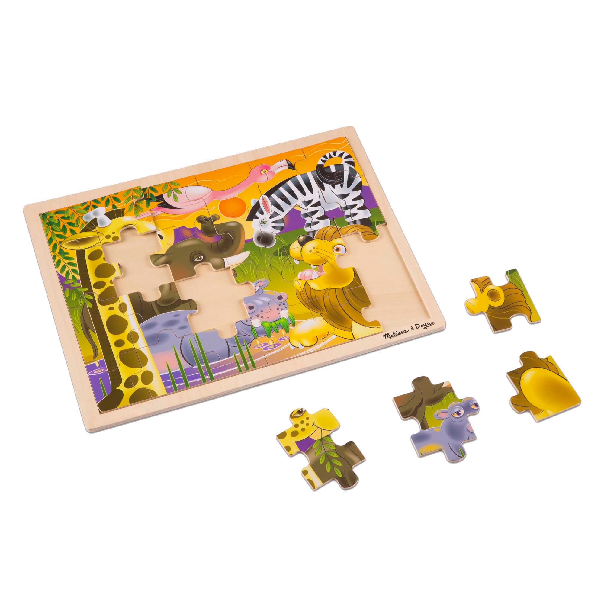 Melissa & Doug African Plains Jigsaw (24 pc)