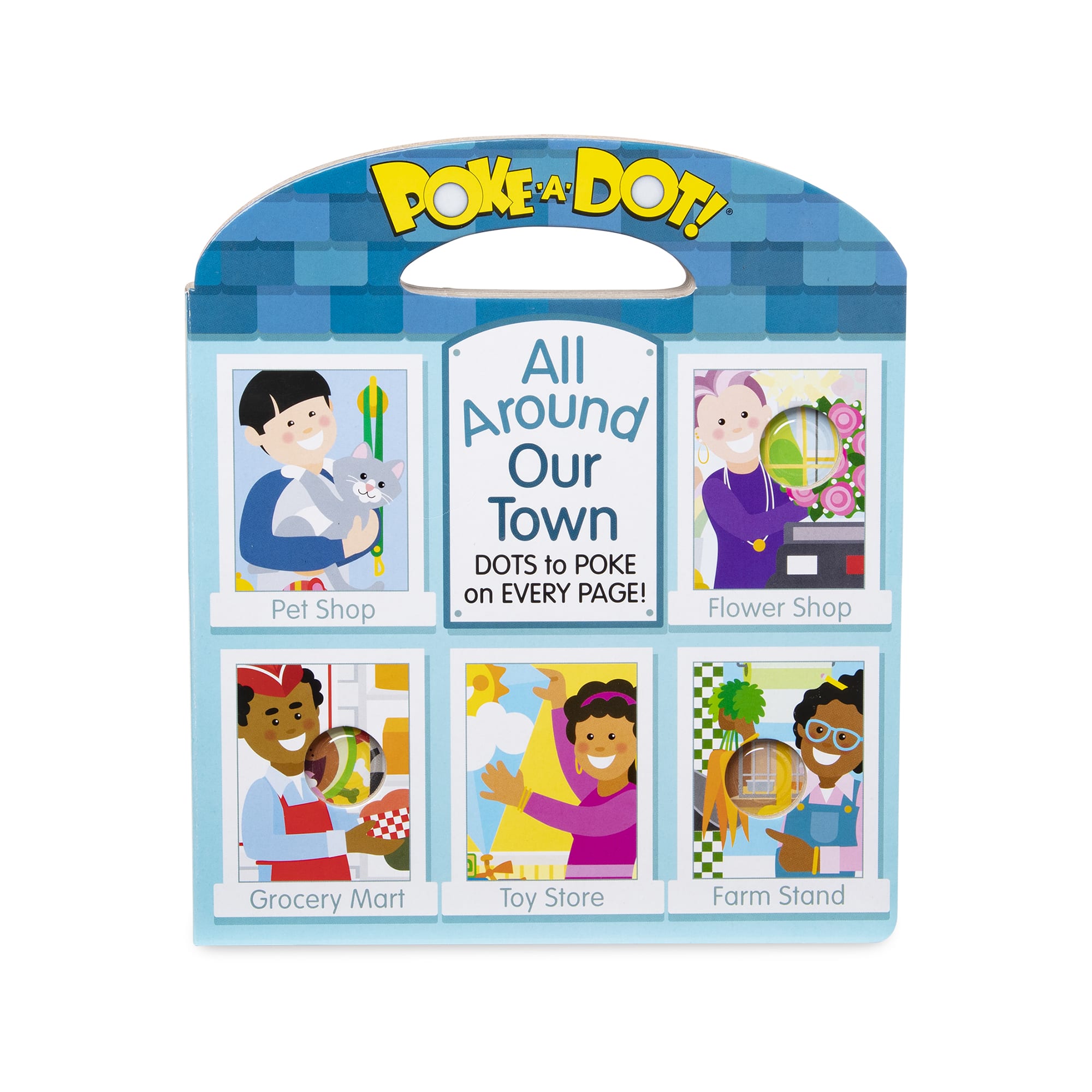 Melissa & Doug Poke-a-Dot: All Around Our Town