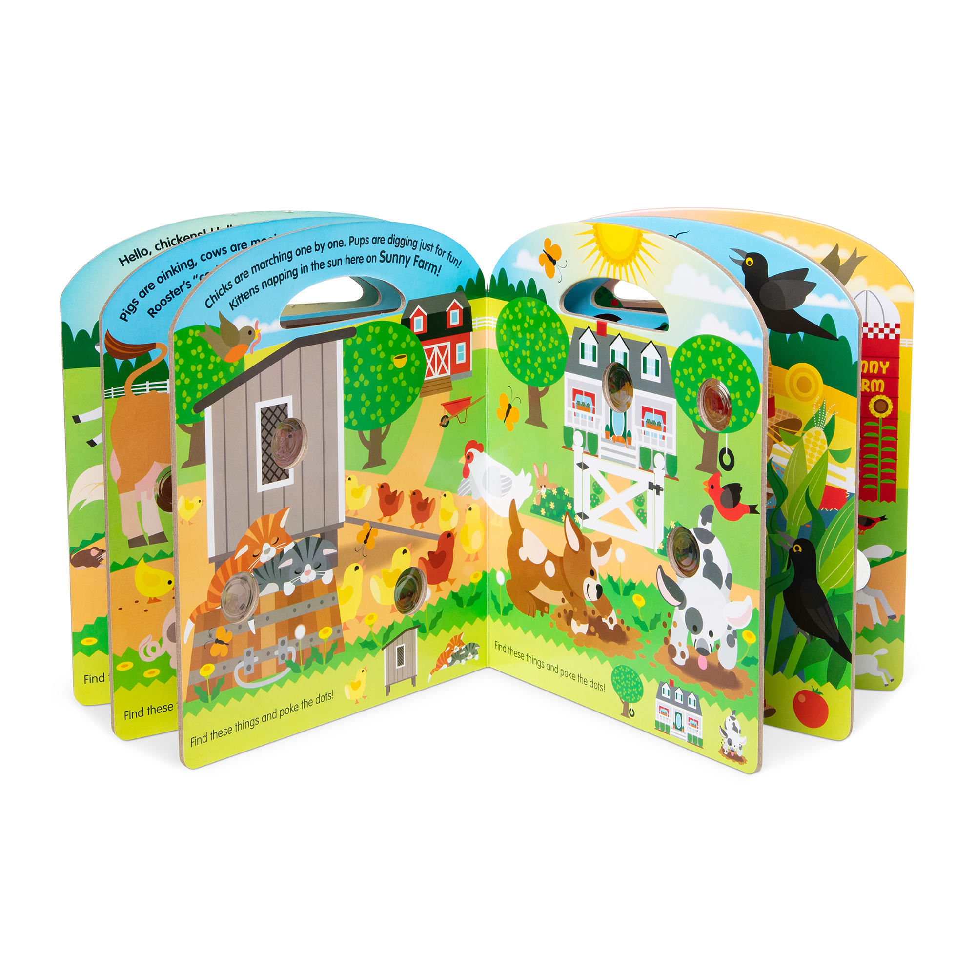 Melissa & Doug Poke-a-Dot: All Around Sunny Farm