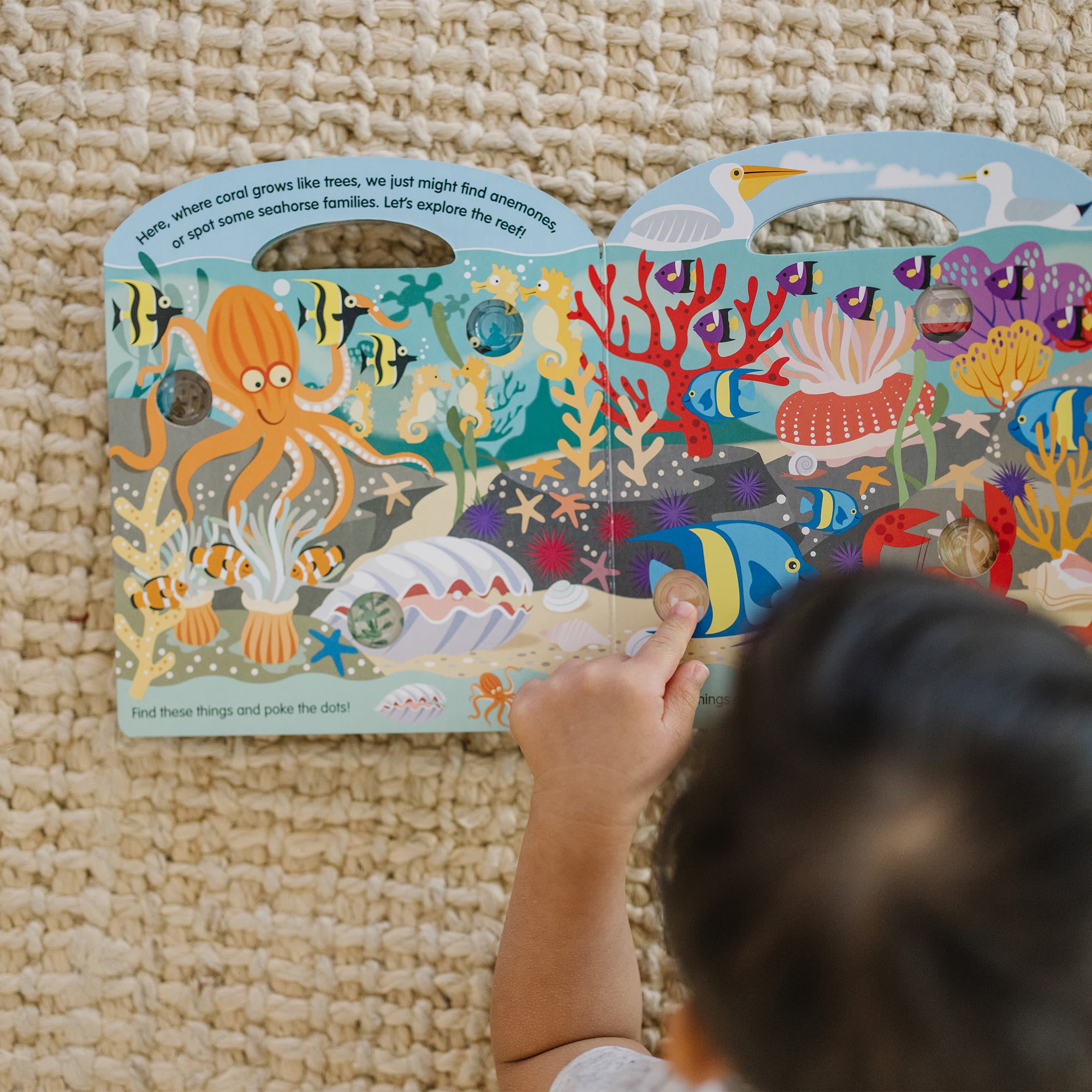 Melissa & Doug Poke-a-Dot: All Around the Sea