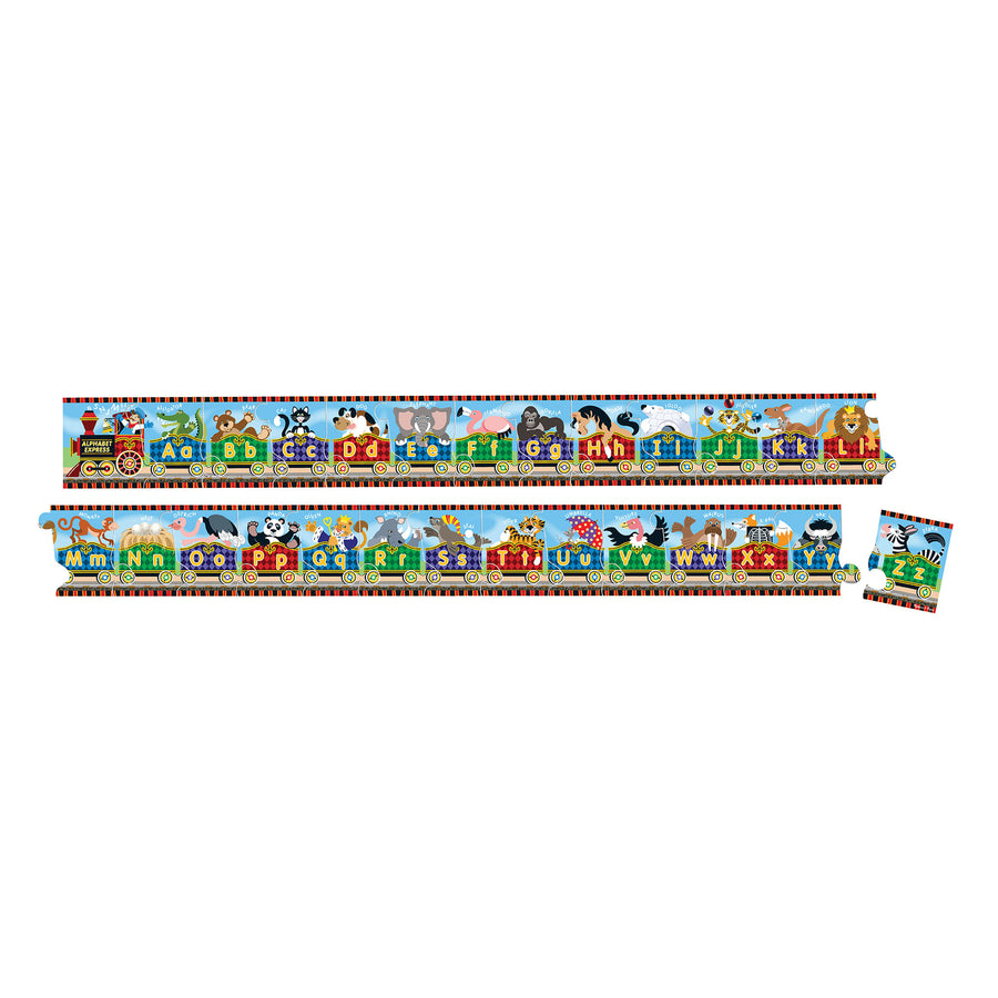 Melissa & Doug Alphabet Express Floor Puzzle - 27 Pieces