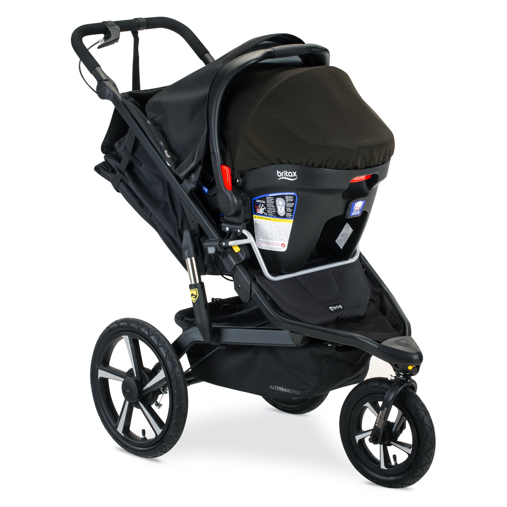 britax jogging stroller how to fold BOB Single Jogging Stroller Adapter for Legacy Britax® Infant Car Seat