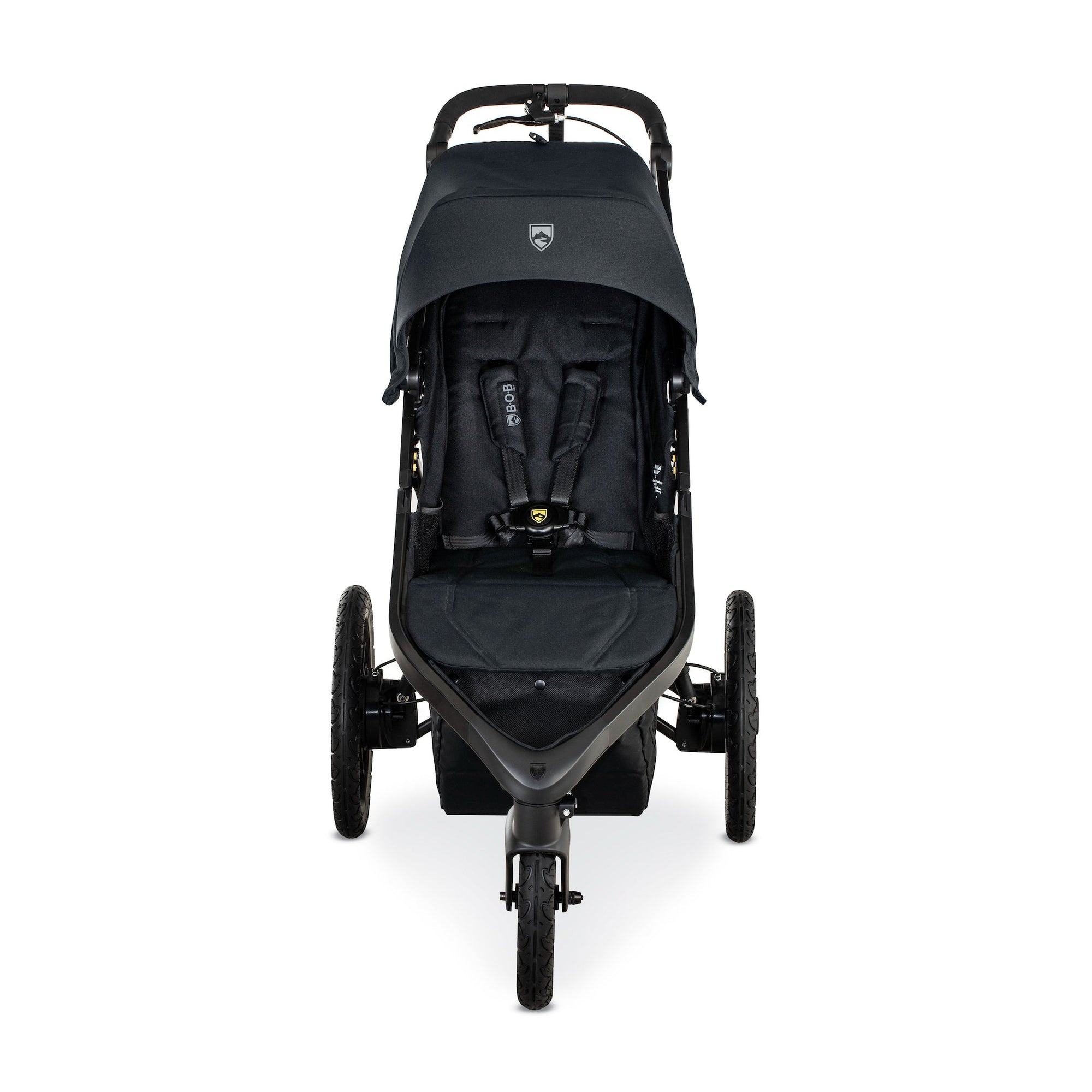 Baby in bob stroller on sale