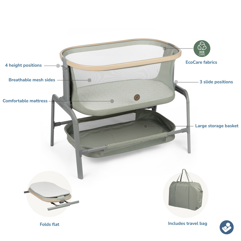 maxi cosi bassinet mattress cover Maxi-Cosi Iora Bedside Bassinet