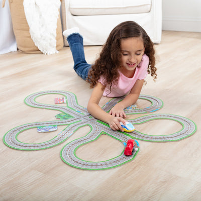 Melissa & Doug BYO Tracks Floor Puzzle