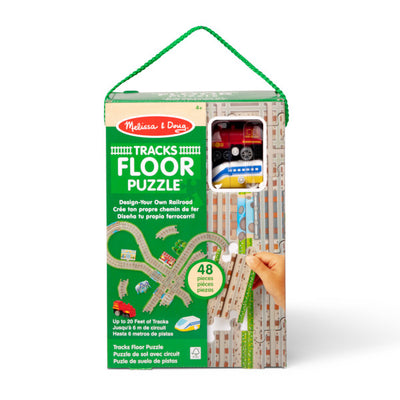Melissa & Doug BYO Tracks Floor Puzzle