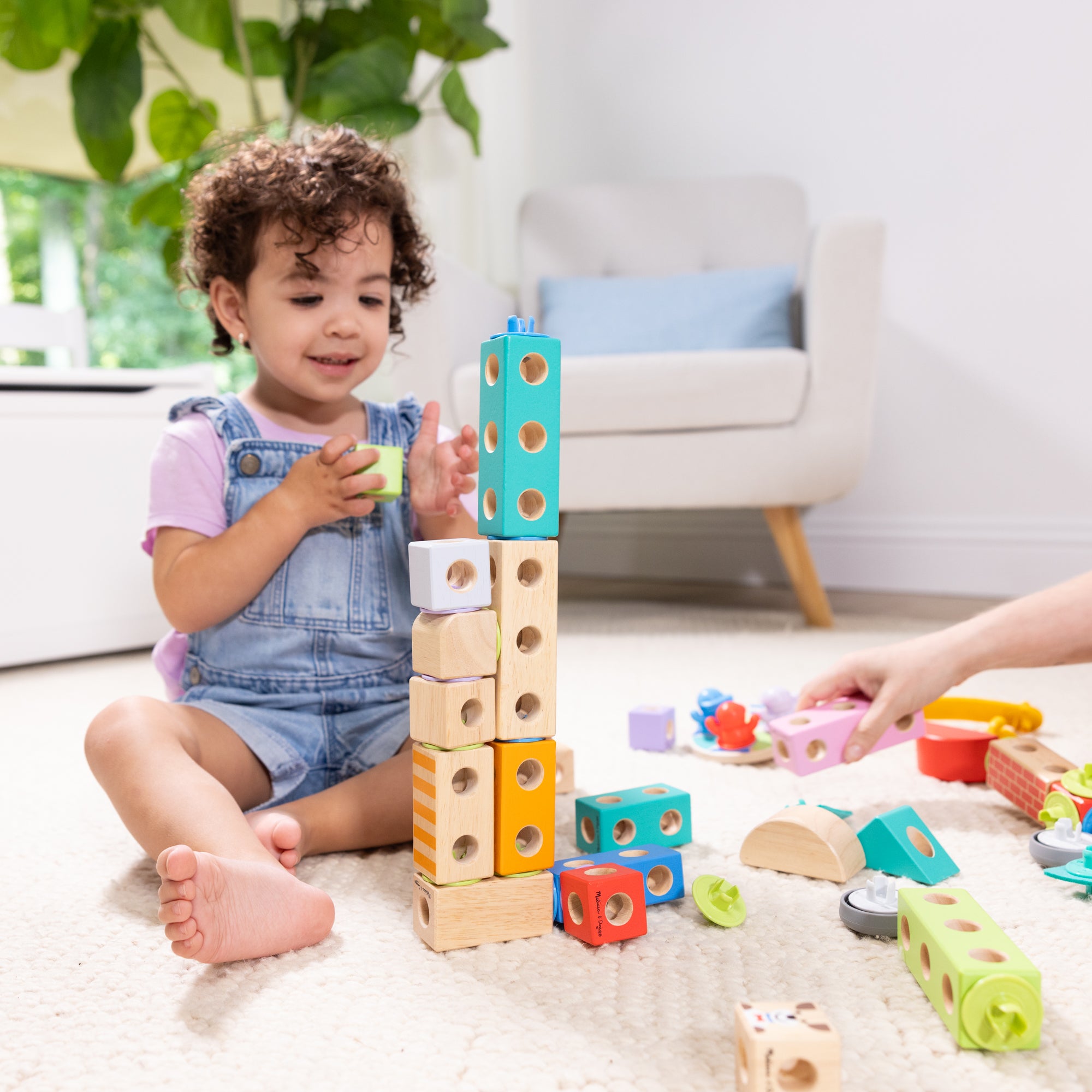 Melissa & Doug Blockables Town Play Set
