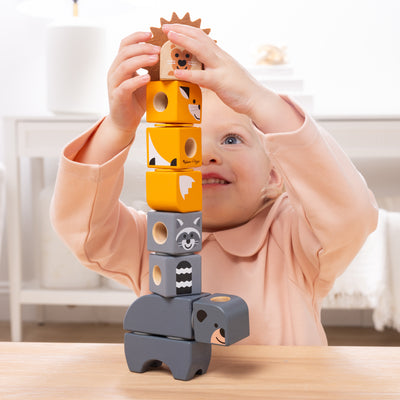 Melissa & Doug Blockables Woodland Creatures