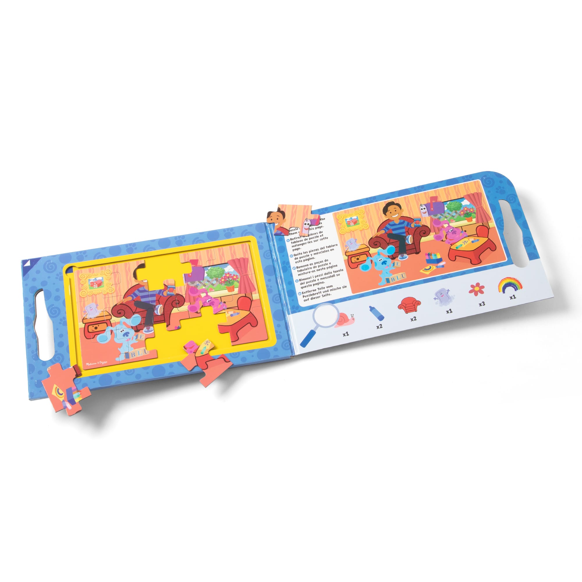 Melissa & Doug Blue's Clues & You! Magnetic Jigsaw Puzzles
