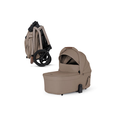 Silver Cross Breez Compact Bassinet in Champagne