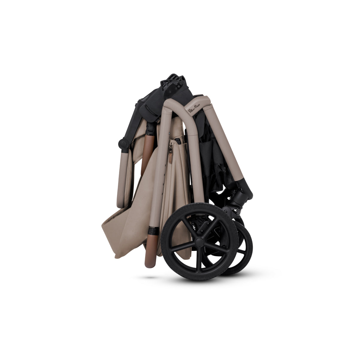 Silver Cross Breez Compact Stroller in Champagne