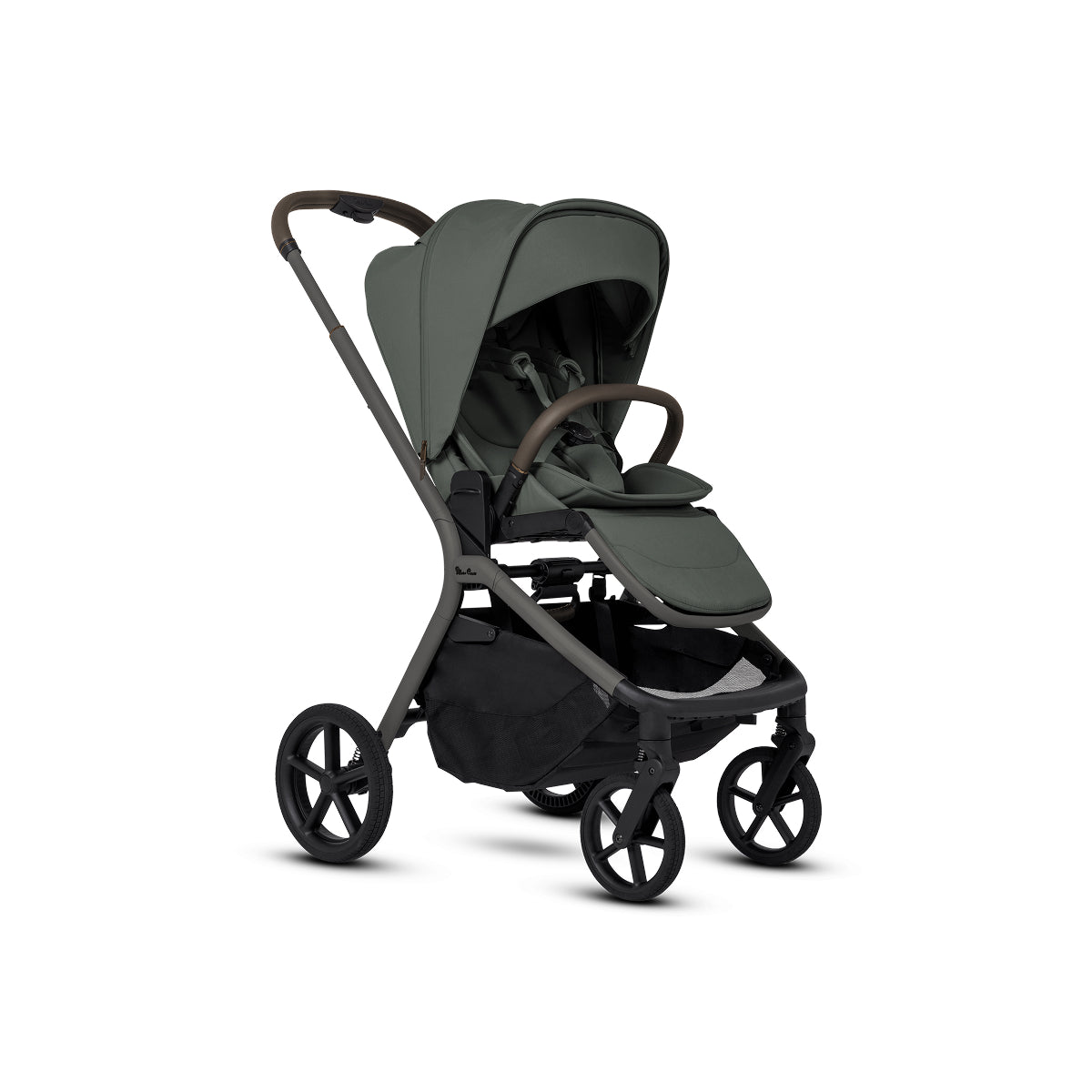 Silver Cross Breez Compact Stroller in Pewter