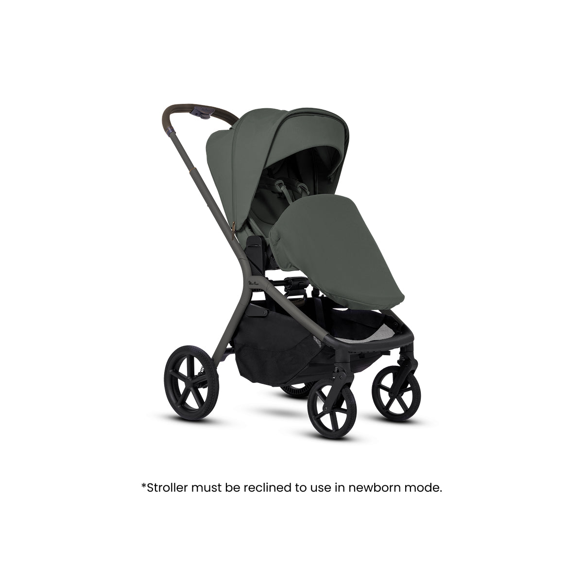 Silver Cross Breez Compact Stroller in Pewter