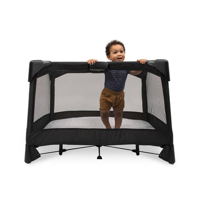 4moms breeze® Plus Baby Playard in Black