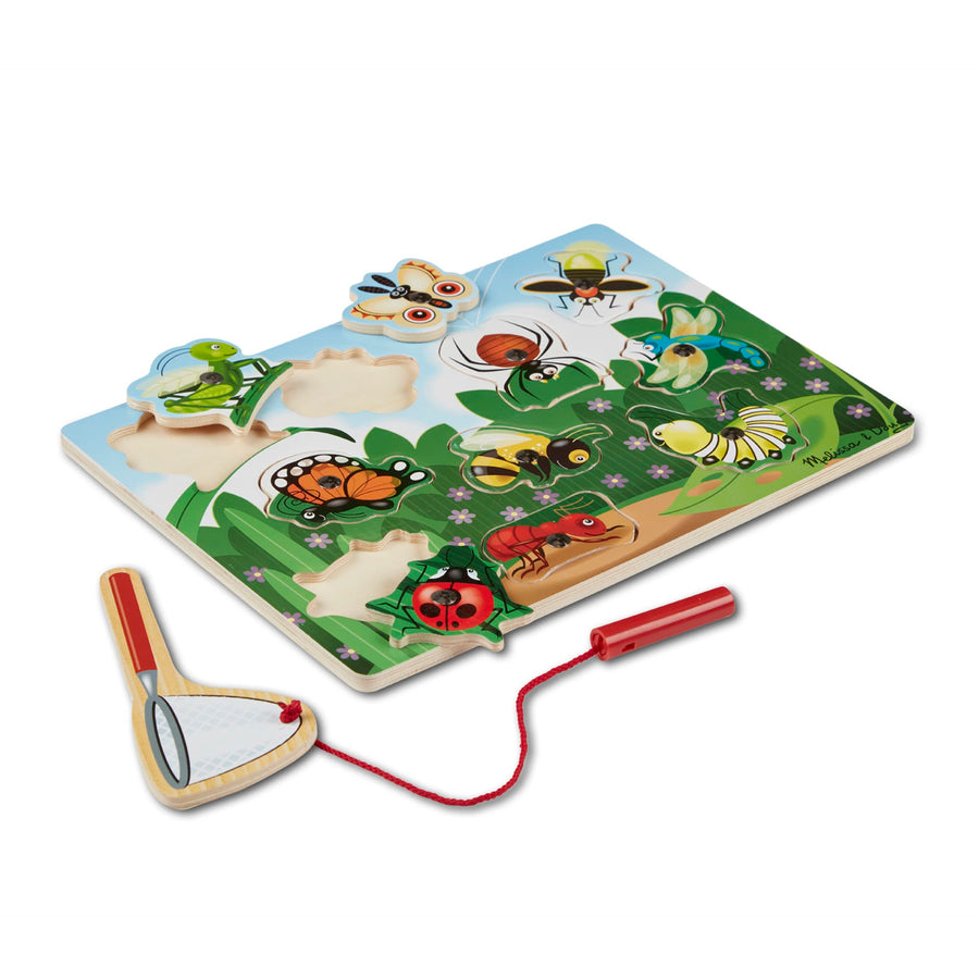 Melissa & Doug Bug-Catching Magnetic Puzzle Game