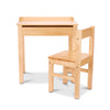 Child's Lift-Top Desk & Chair - Honey
