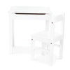 Melissa & Doug Child's Lift-Top Desk & Chair - White