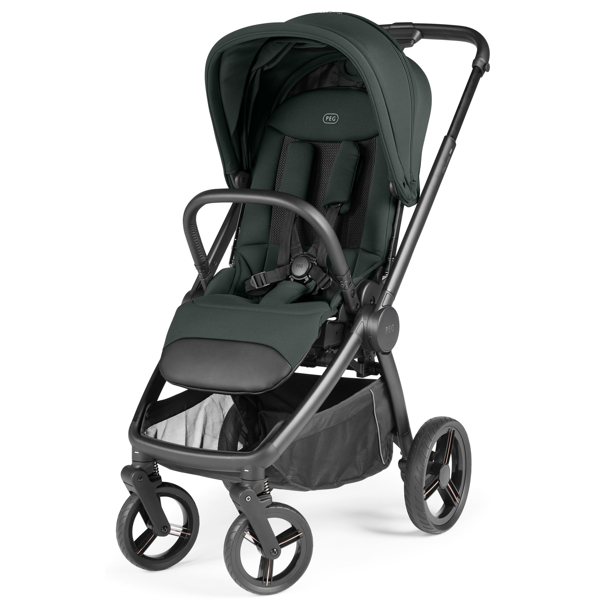 Peg Perego City Loop Pro Stroller in Metal