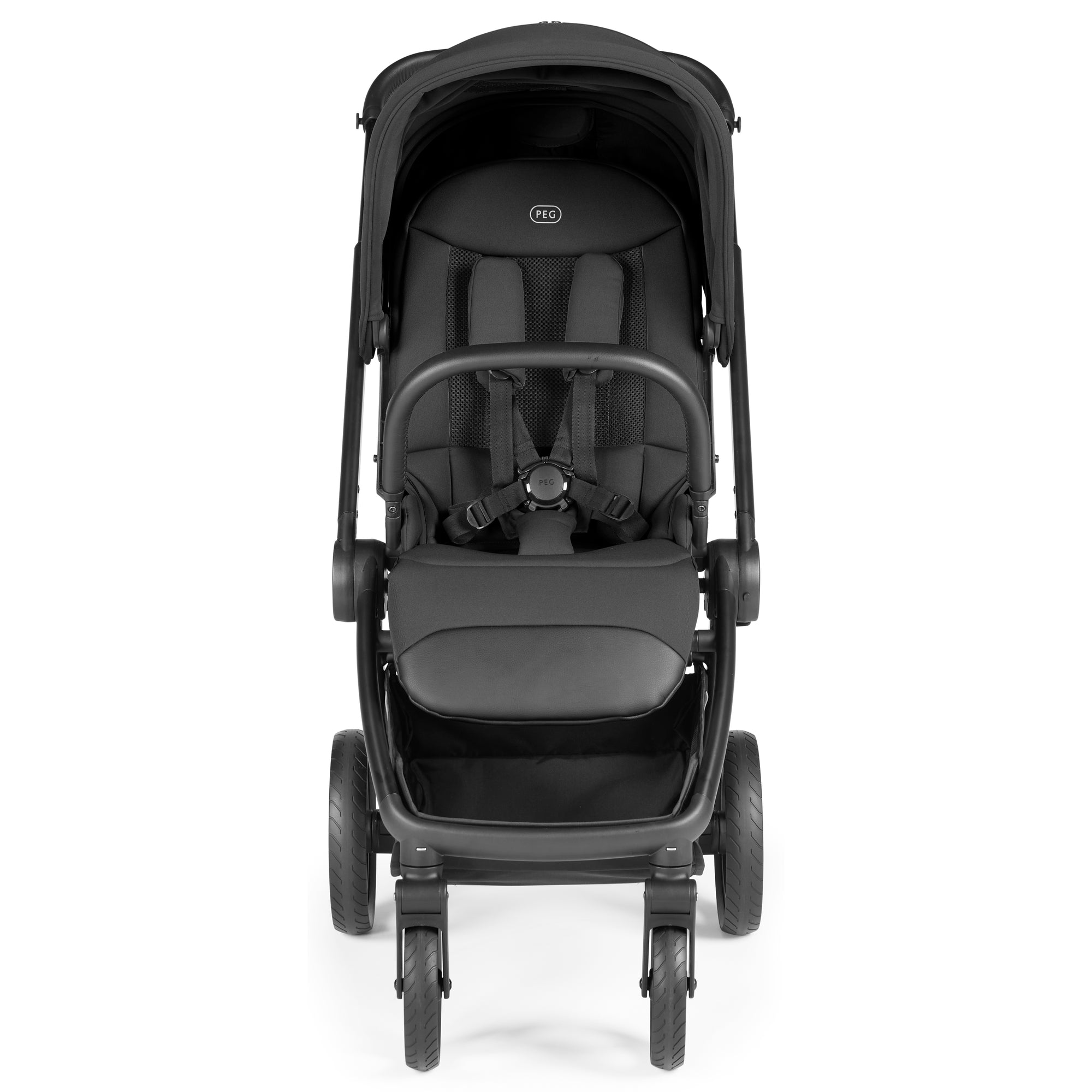Peg Perego City Loop Pro Stroller in True Black