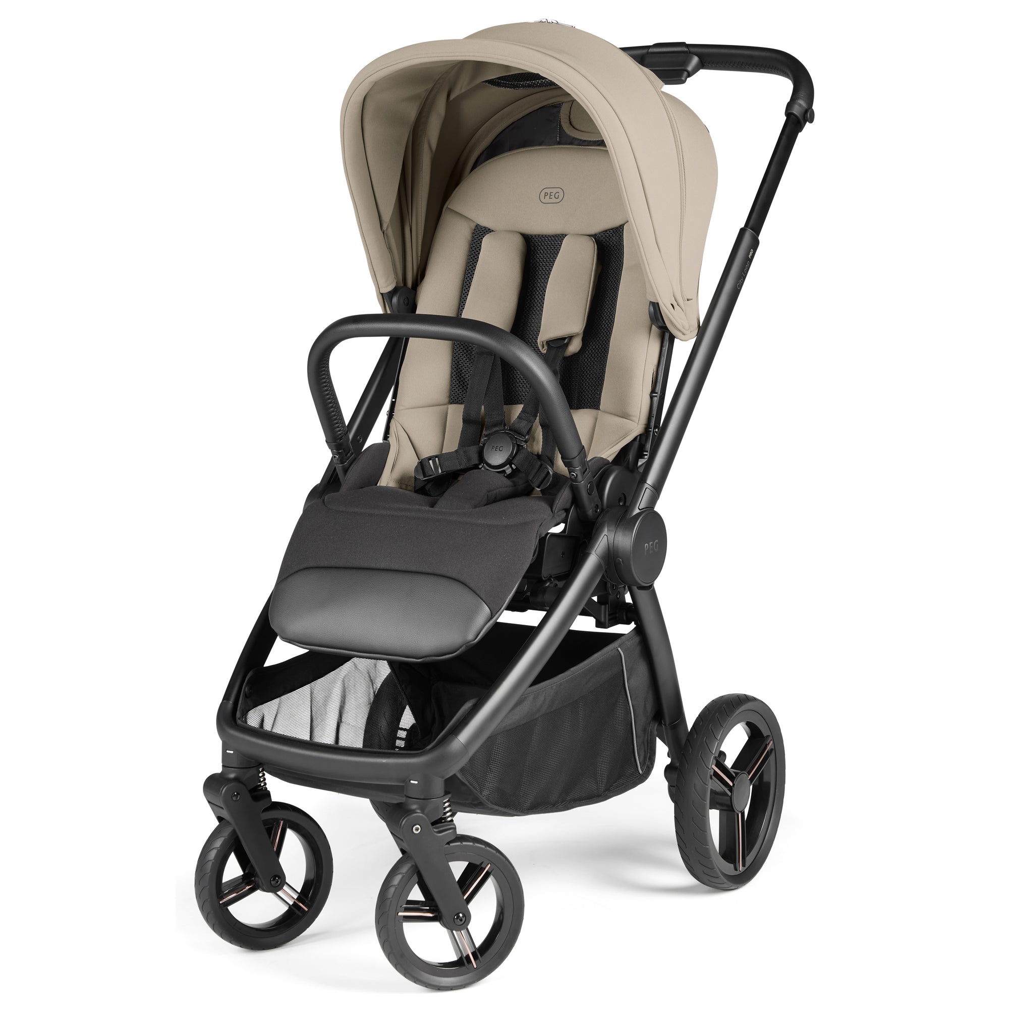 Peg Perego City Loop Pro Stroller in Vanilla Blend