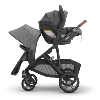 UPPAbaby Vista V3 + Mesa V3 + Upper Adapters + RumbleSeat V3 Bundle in Greyson
