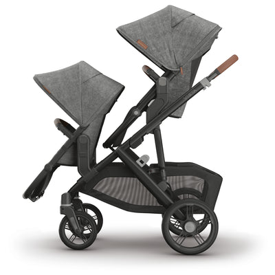 UPPAbaby Vista V3 + Mesa V3 + Upper Adapters + RumbleSeat V3 Bundle in Greyson