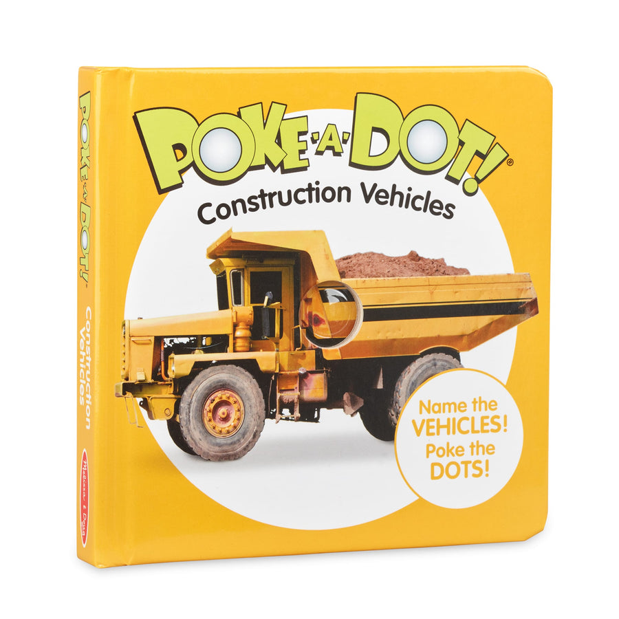 Melissa & Doug Poke-a-Dot: Construction Vehicles