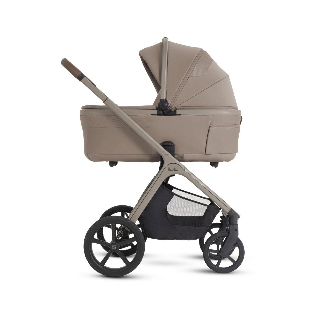 Silver Cross Cove 2 Stroller + Bassinet Bundle in Champagne