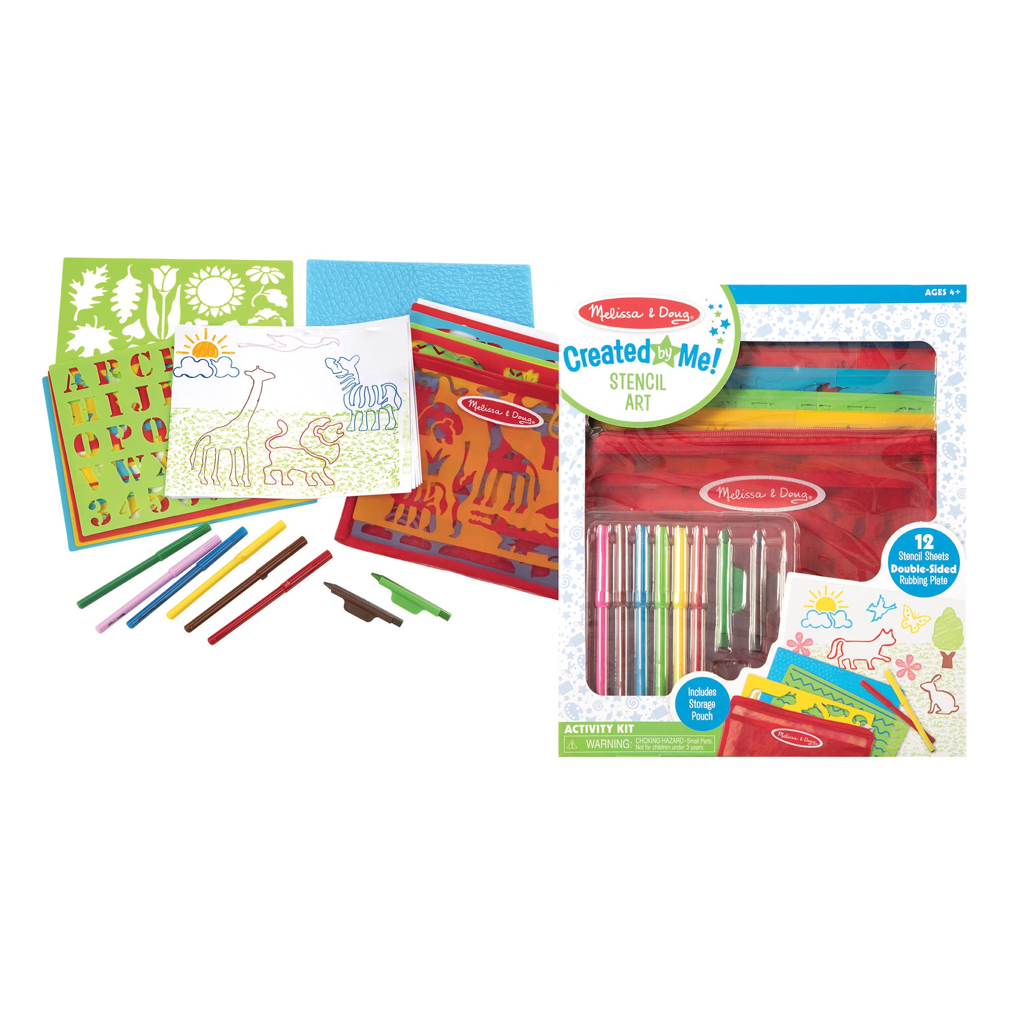 Melissa & Doug Created by Me! Stencil Art Activity Kit