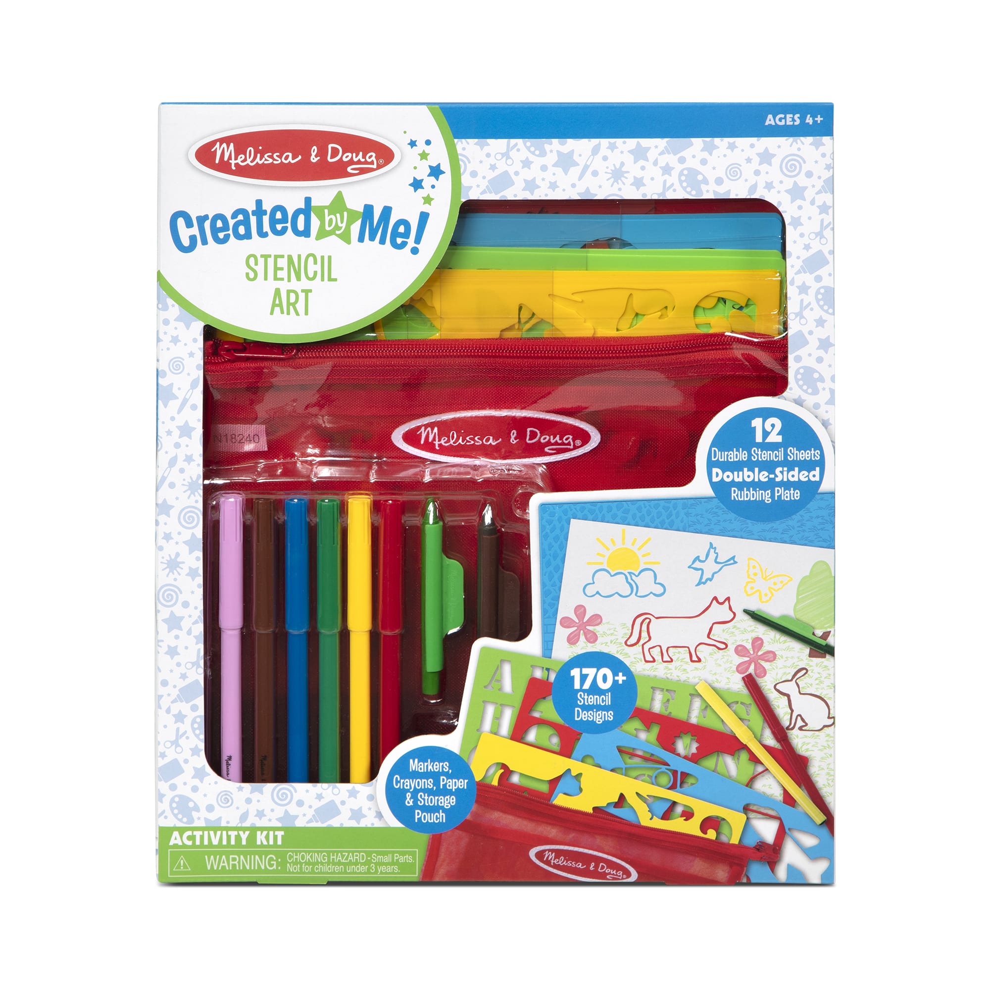 Melissa & Doug Created by Me! Stencil Art Activity Kit