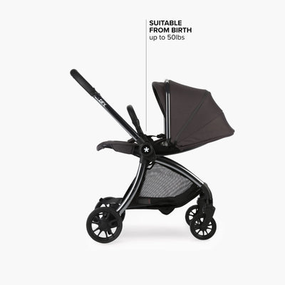 DFY. R1 Stroller in Gray with Gunmetal Frame