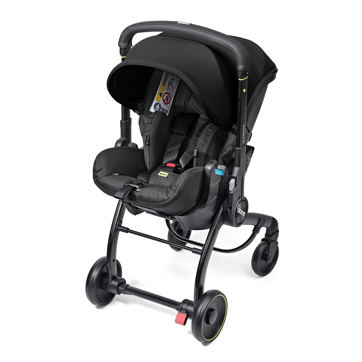 Doona™ X Infant Car Seat & Stroller + Latch Base in Nitro Black
