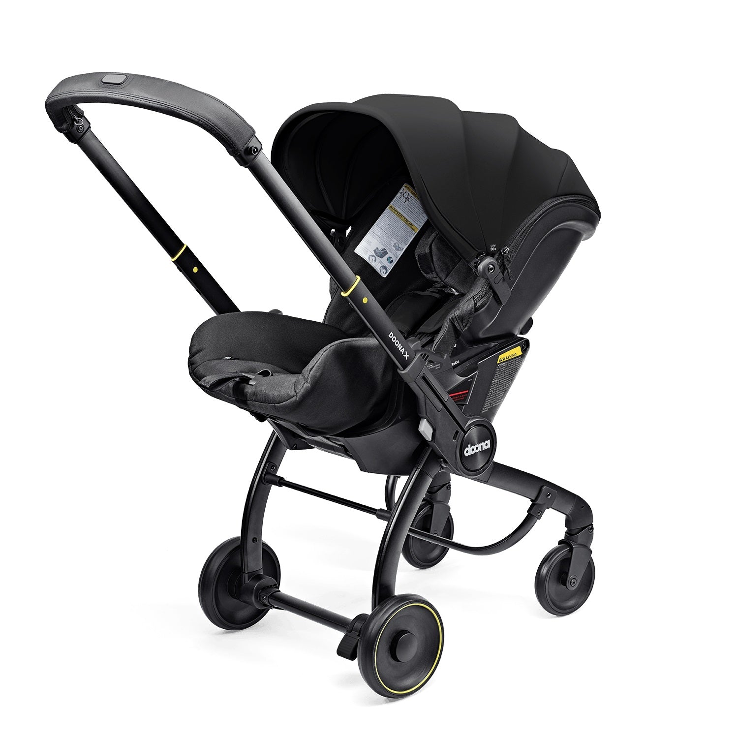 Doona™ X Infant Car Seat & Stroller + Latch Base in Nitro Black
