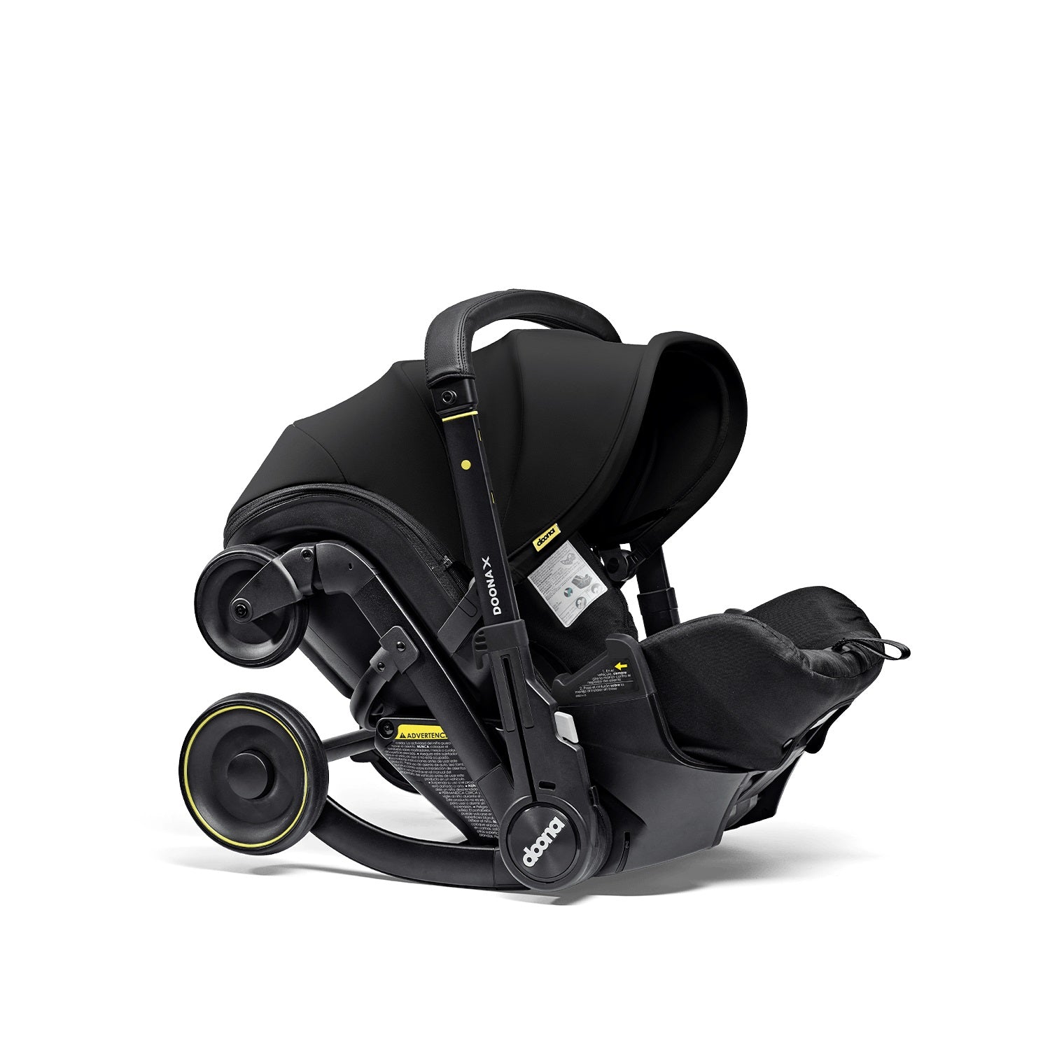 Doona™ X Infant Car Seat & Stroller + Latch Base in Nitro Black