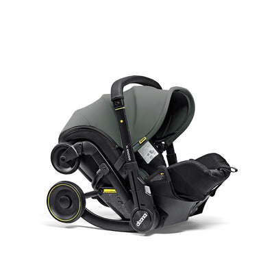 Doona™ X Infant Car Seat & Stroller + Latch Base in Slate Green