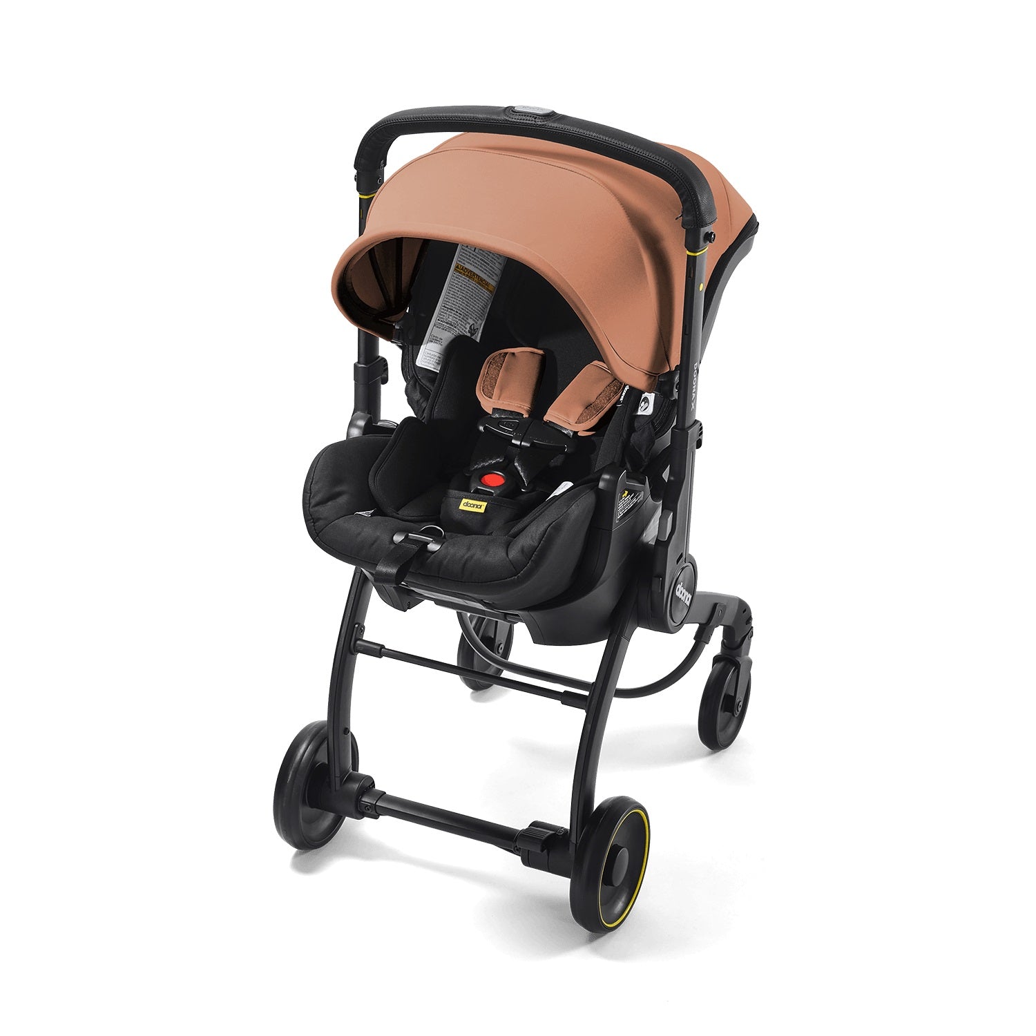Doona™ X Infant Car Seat & Stroller + Latch Base in Terracotta