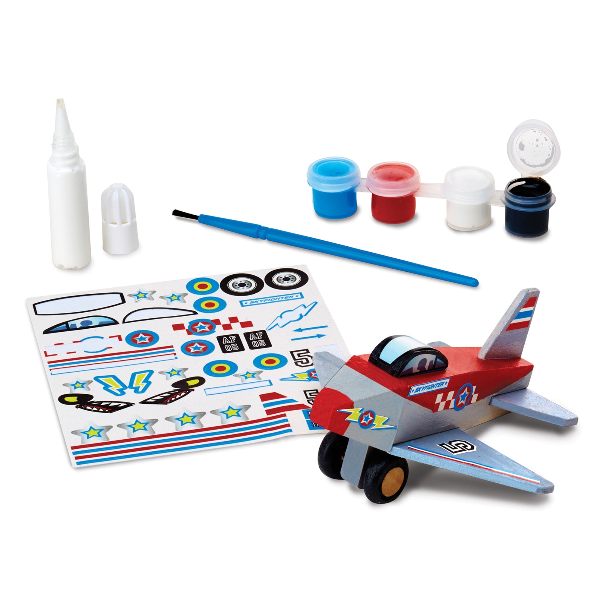 Melissa & Doug Created by Me! Decorate-Your-Own Wooden Plane