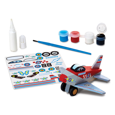 Melissa & Doug Created by Me! Decorate-Your-Own Wooden Plane