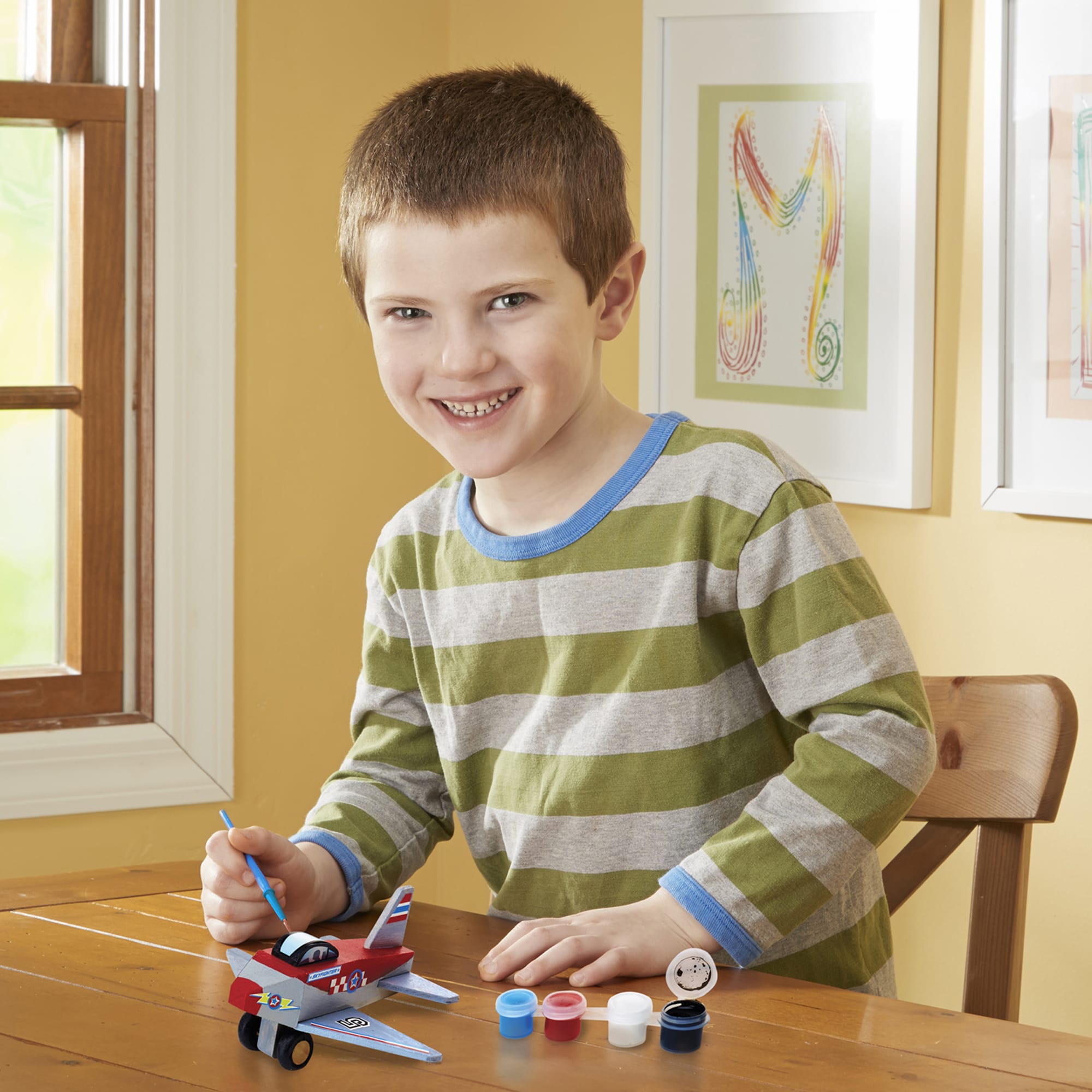 Melissa & Doug Created by Me! Decorate-Your-Own Wooden Plane