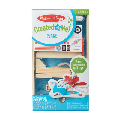 Melissa & Doug Created by Me! Decorate-Your-Own Wooden Plane